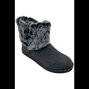 Bebe Women's Larabelle Booties Gray Muiti - Medium